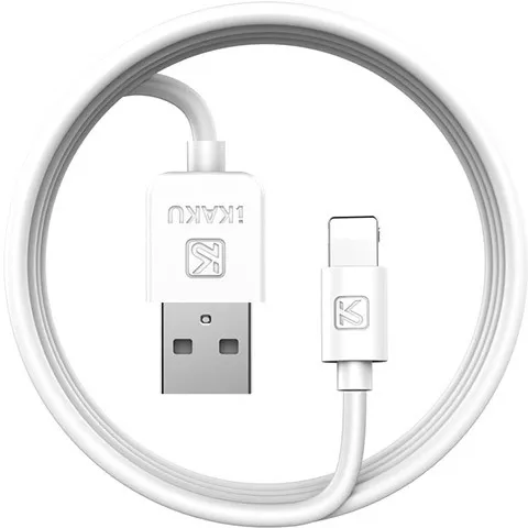 Кабель USB iKaku Suchang USB-Lightning 2.4A 1м White (KSC-060/18951)