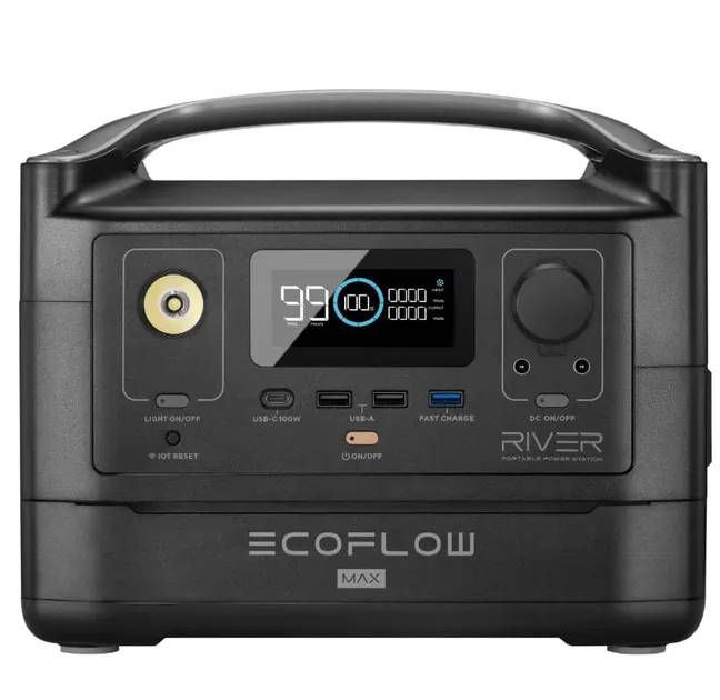 Зарядная станция EcoFlow River Max 576Wh/160000mAh Black (PB930425)