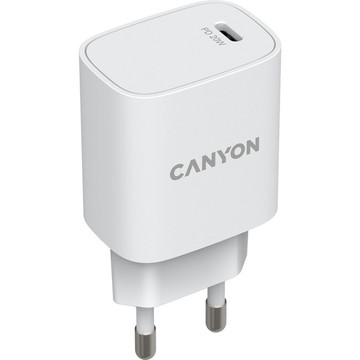 Зарядное устройство Canyon H-20-02 White (CNE-CHA20W02)