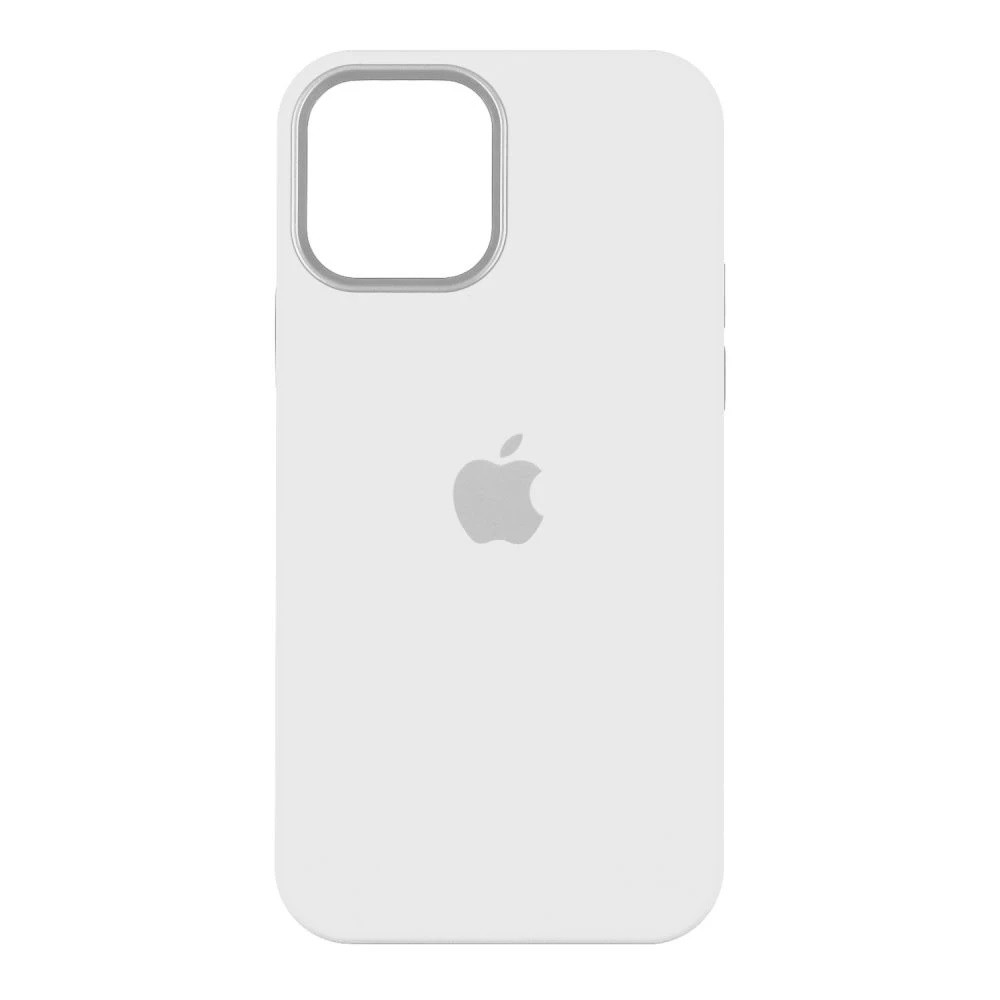 Чохол-накладка Apple iPhone 12/12 Pro Silicone Case with MagSafe - White (MHL53)