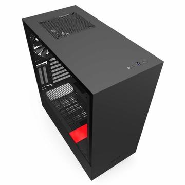 Корпус MITX W/O PSU BLACK/RED H510I NZXT