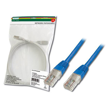 Патч-корд ASSMANN CAT 5e U-UTP Cu PVC AWG 26/7 05 м Blue DK-1511-005/B DIGITUS