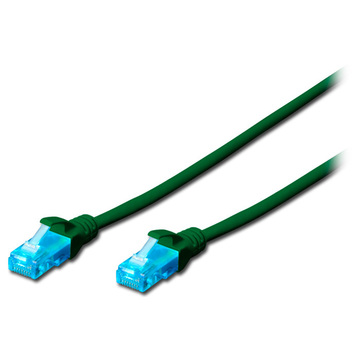 Патч-корд ASSMANN CAT 5e U-UTP ПВХ AWG 26/7 05 м Green DK-1512-005/G DIGITUS