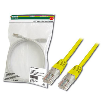 Патч-корд ASSMANN CAT 5e U-UTP Cu PVC AWG 26/7 05 м Yellow DK-1511-005/Y DIGITUS