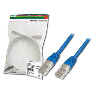 Патч-корд ASSMANN CAT 5e U-UTP Cu PVC AWG 26/7 2 м Blue DK-1511-020/B DIGITUS