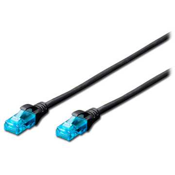 Патч-корд ASSMANN CAT 5e U-UTP Cu PVC AWG 26/7 3 м Black DK-1511-030/BLACK DIGITUS