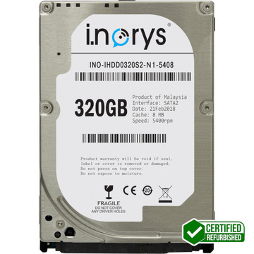 Жесткий диск i.norys HDD 2.5" SATA  320GB (INO-IHDD0320S2-N1-5408)