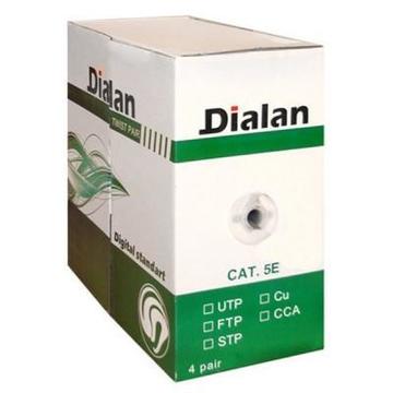 Кабель Dialan FTP 305м КПinЕ 4*2*0,50 [СU] cat.5e (10554)