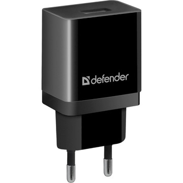 Зарядний пристрій Defender 1xUSB 2.1А + кабель micro-USB UPC-11 Black