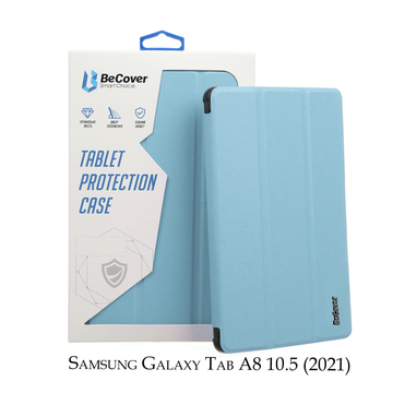 Обложка BeCover Smart For Samsung Galaxy Tab A8 SM-X200/SM-X205 Light Blue (707265)