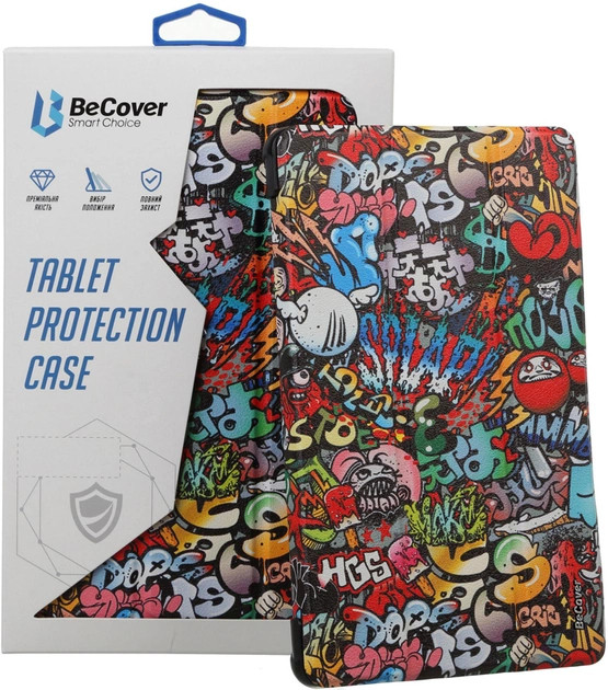 Обложка BeCover Smart For Samsung Galaxy Tab A8 SM-X200/SM-X205 Graffiti (707274)