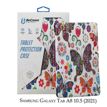 Чехол BeCover Smart For Samsung Galaxy Tab A8 SM-X200/SM-X205 Butterfly (707270)