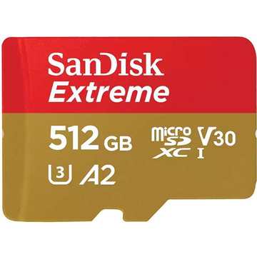 Карта памяти SanDisk 512GB C10 UHS-I U3 (SDSQXAV-512G-GN6MN)