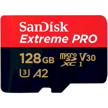 Карта памяти SanDisk 128GB C10 UHS-I U3 (SDSQXCD-128G-GN6MA)