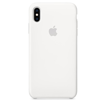 Чехол-накладка Apple iPhone XS Max Silicone Case - White (MRWF2)