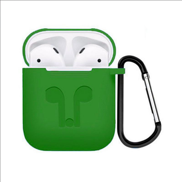 Аксессуар для наушников Airpods Case Silicone Green