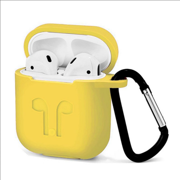 Аксесуар для навушників Airpods Case Silicone Yellow