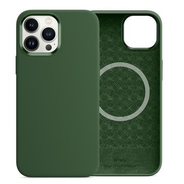 Чехол-накладка Wiwu iPhone 13 Pro Silicone Magneticl Series Case Clover