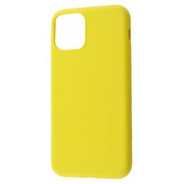 Чехол-накладка My Colors iPhone 11 Pro Max Silicon Cover Yellow