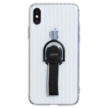 Чехол-накладка X-Level iPhone X/XS Travel Suitcase Clear-Black