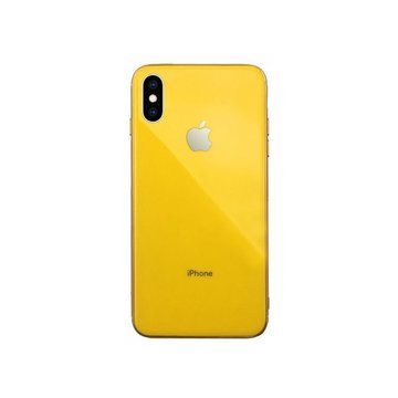 Чехол-накладка iPhone XS Clear Case Yellow
