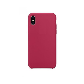 Чехол-накладка iPhone XS MAX Clear Case Rose Red