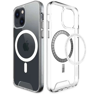 Чехол-накладка Space iPhone 13 with MagSafe Case (Clear)