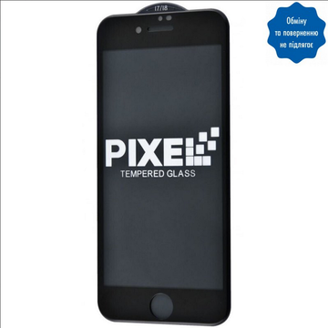 Защитное стекло Pixel Full Screen iPhone 7/8/SE Black