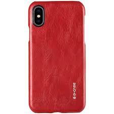 Чохол-накладка G-Case iPhone X Boa Series Red