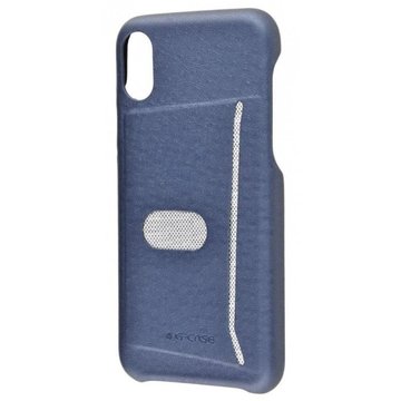 Чехол-накладка G-Case iPhone X Jazz Series with Card Slot Blue