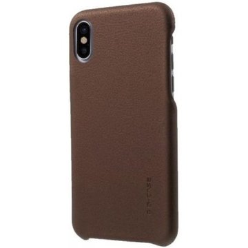 Чехол-накладка G-Case iPhone X Noble Series Brown