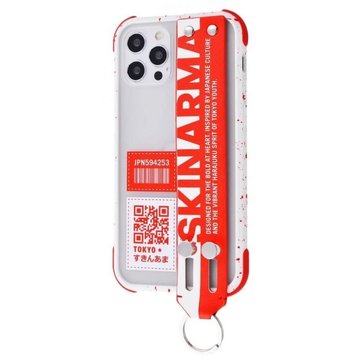 Чехол-накладка SkinArma Case Dotto Series (PC+TPU) iPhone 12/12Pro Red