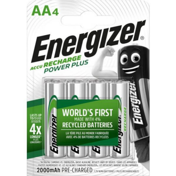 Акумулятор Energizer Recharge Power Plus AA/HR6 2000mAh BL 4шт