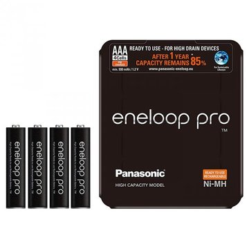 Акумулятор Panasonic AAA 930mAh NiMh 4шт Eneloop Pro (BK-4HCDE/4LE)