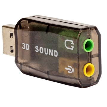 Звуковая карта Dynamode USB-SOUNDCARD2.0 Black
