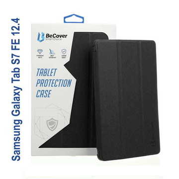 Обкладинка BeCover Samsung Tab S7 FE 12.4 SM-T730/SM-T735/S8 Plus 5G SM-X800/SM-X806 Black (706699)