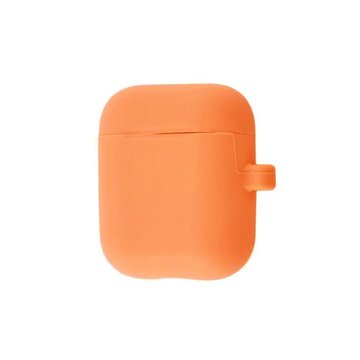 Аксесуар для навушників Airpods1/2 Silicone Case New with Carbine Orange