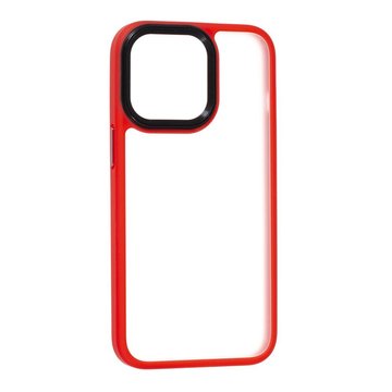 Чохол-накладка Mate Plus Metal Buttons iPhone13 (Red)