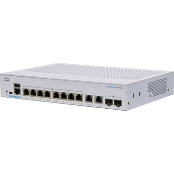 Комутатор Cisco CBS250 Smart (CBS250-8T-E-2G-EU)