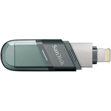 Флеш пам'ять USB SanDisk 32 GB iXpand Flip Sea Green (SDIX90N-032G-GN6NN)