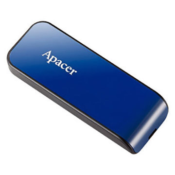 Флеш память USB Apacer 16 GB AH334 Blue USB 2.0 (AP16GAH334U-1)