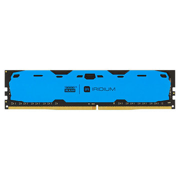 Оперативна пам'ять Goodram DDR4 8GB 2400 MHz Iridium Blue (IR-B2400D464L15S/8G)