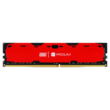 Оперативна пам'ять Goodram DDR4 8GB 2400 MHz Iridium Red (IR-R2400D464L15S/8G)