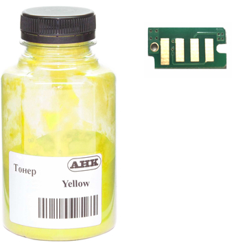 Картридж AHK Xerox Ph6500 50г Yellow +chip2/4reg (50000128)