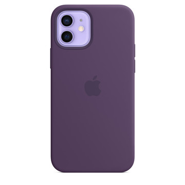 Чохол-накладка Apple Sillicon Case MagSafe for iPhone 12/12 Pro (Amethyst)