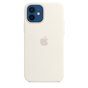 Чохол-накладка Apple Sillicon Case MagSafe for iPhone 12/12 Pro (White)