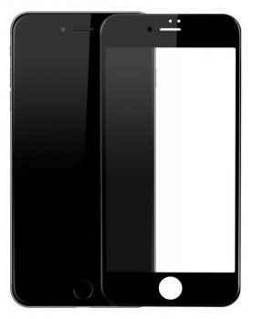 Захисне скло Noname 5D Tempered Glass for iPhone 6 Plus Black
