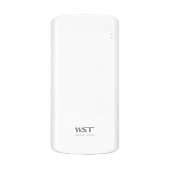 Зовнішній акумулятор WST 10000mAh PD QC3.0 White (WP937PDW)