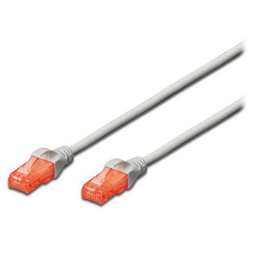 Патч-корд DIGITUS CAT 6 UTP 0.25м AWG 26/7 Cu LSZH Red