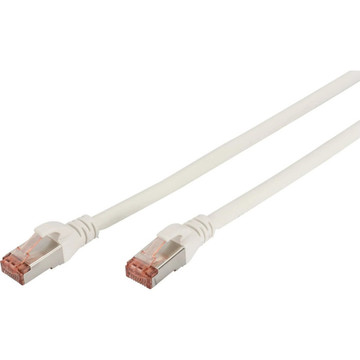 Патч-корд DIGITUS CAT 6 S-FTP 0.5м AWG 27/7 LSZH White